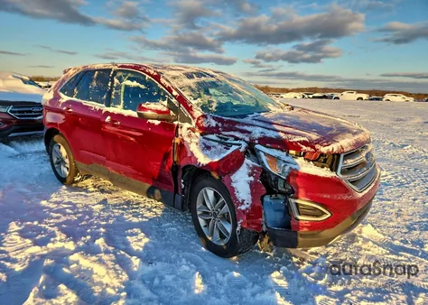 2017 Ford Edge Sel из США, поврежденный, VIN 2FMPK4J86HBB10075